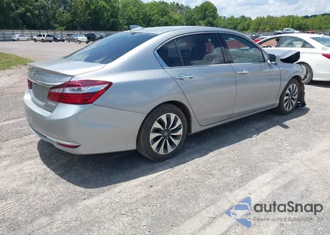 2017 Honda Accord Hybrid Ex-L из США, поврежденный, VIN JHMCR6F59HC010060